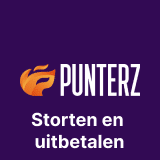 Punterz Storten en uitbetalen